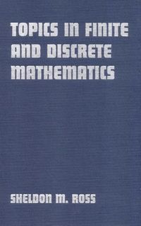 Produktbild: Topics in Finite and Discrete Mathematics