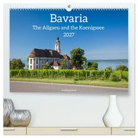 Produktbild: Bavaria.The Allgaeu and the Koenigssse (High Quality Premium Wall Calendar 2027 DIN A2 landscape),CALVENDO 12 Month Wall Calendar