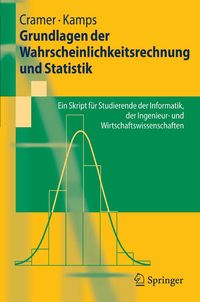 Produktbild: Grundlagen der Wahrscheinlichkeitsrechnung und Statistik