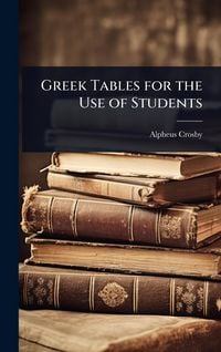 Produktbild: Greek Tables for the Use of Students