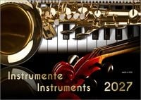 Produktbild: Musikinstrumente, ein Musik-Kalender 2027, DIN A3