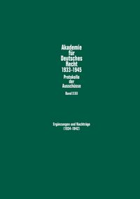 Produktbild: Erg&auml;nzungen und Nachtr&auml;ge (1934&ndash;1942)