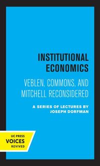 Produktbild: Institutional Economics