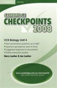 Produktbild: Leather, H: Cambridge Checkpoints Vce Biology Unit 4 2008