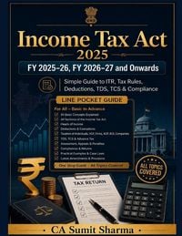 Produktbild: Income Tax Act & Finance Act FY 2025-26, FY 2026-27 and Onwards