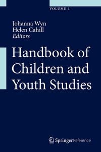 Produktbild: Handbook of Children and Youth Studies