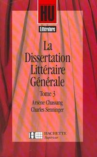Produktbild: La dissertation litt&eacute;raire g&eacute;n&eacute;rale 3. Les Grands Genres litt&eacute;raires