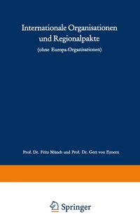 Produktbild: Internationale Organisationen und Regionalpakte