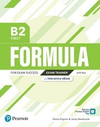 Produktbild: Formula B2 First Exam Trainer with key & eBook