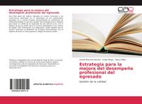 Produktbild: Estrategia para la mejora del desempe&ntilde;o profesional del egresado