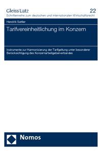 Produktbild: Tarifvereinheitlichung im Konzern