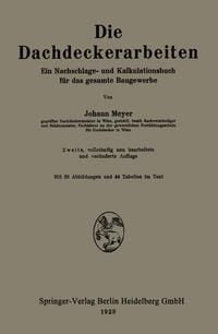 Produktbild: Die Dachdeckerarbeiten