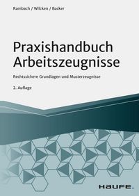 Produktbild: Praxishandbuch Arbeitszeugnisse