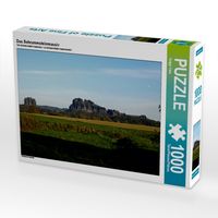 Produktbild: CALVENDO Puzzle Das Schrammsteinmassiv 1000 Teile Puzzle quer | 1000 Teile Lege-Gr&ouml;&szlig;e 64 &times; 48 cm Foto-Puzzle f&uuml;r gl&uuml;ckliche Stunden