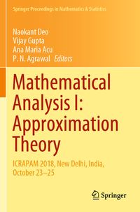 Produktbild: Mathematical Analysis I: Approximation Theory