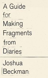 Produktbild: A Guide for Making Fragments from Diaries