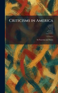 Produktbild: Criticisms in America
