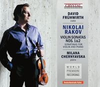 Produktbild: Fr&uuml;hwirth, D: Nikolai Rakov-Violin Sonatas 1 & 2