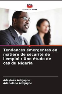 Produktbild: Tendances &eacute;mergentes en mati&egrave;re de s&eacute;curit&eacute; de l'emploi : Une &eacute;tude de cas du Nigeria