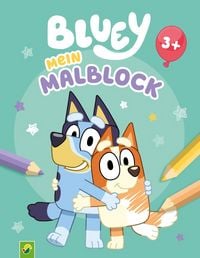 Produktbild: Bluey Mein Malblock f&uuml;r Kinder ab 3 Jahren