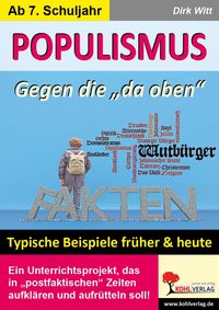 Produktbild: Populismus - Gegen die "da oben"