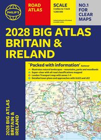 Produktbild: 2028 Philip's Big Road Atlas of Britain and Ireland