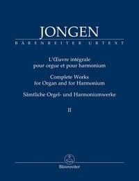 Produktbild: S&auml;mtliche Orgel- und Harmoniumwerke, Band 2