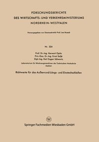 Produktbild: Richtwerte f&uuml;r das Au&szlig;enrund-L&auml;ngs- und Einstechschleifen