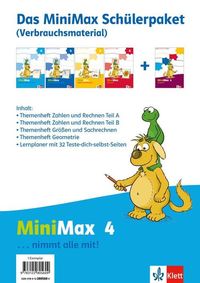 Bild vom Artikel MiniMax. Schülerpaket 4. Schuljahr Verbrauchsmaterial. 4 Hefte vom Autor 