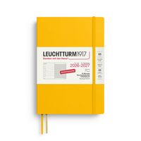 Produktbild: Wochenkalender & Notizbuch Medium (A5) 2027, 18 Monate, Softcover, Sunflower, Deutsch