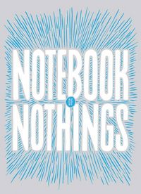 Produktbild: Notebook of Nothings