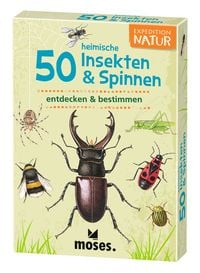 Produktbild: Moses. - Expedition Natur 50 heimische Insekten & Spinnen