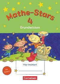 Produktbild: Mathe-Stars - Grundwissen - 4. Schuljahr