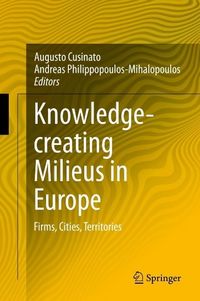 Produktbild: Knowledge-creating Milieus in Europe