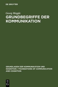 Produktbild: Grundbegriffe der Kommunikation