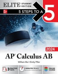 Produktbild: 5 Steps to a 5: AP Calculus AB 2024 Elite Student Edition