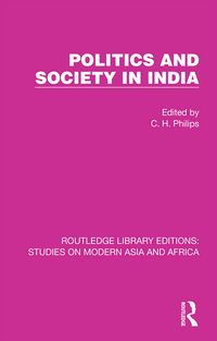 Produktbild: Politics and Society in India