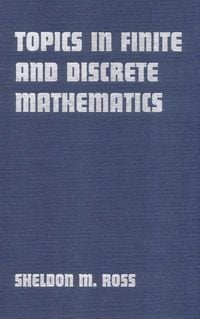 Produktbild: Topics in Finite and Discrete Mathematics