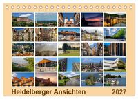 Produktbild: Heidelberg Views - Heidelberger Ansichten (Tischkalender 2027 DIN A5 quer), CALVENDO Monatskalender