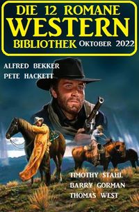Produktbild: Die 12 Romane Western Bibliothek Oktober 2022