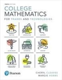 Produktbild: Cleaves, C: College Mathematics for Trades and Technologies