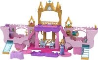 Produktbild: Disney Prinzessin Verwandlungs-Spielset Kutsche zu Schloss mit kleiner Aurora-Puppe, 4 Figuren und 3 Ebenen