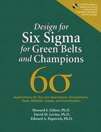 Produktbild: Design for Six Sigma for Green Belts and Champions