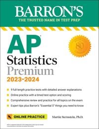 Produktbild: Sternstein, M: AP Statistics Premium, 2023-2024: 9 Practice