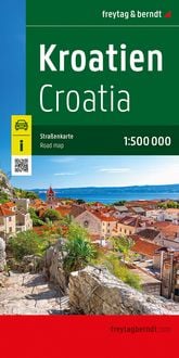 Produktbild: Kroatien, Stra&szlig;enkarte 1:500.000, freytag & berndt