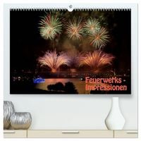 Produktbild: Feuerwerks - Impressionen (hochwertiger Premium Wandkalender 2027 DIN A2 quer), Kunstdruck in Hochglanz