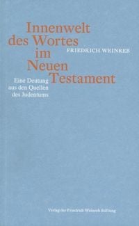 Produktbild: Innenwelt des Wortes im Neuen Testament