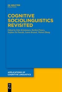 Produktbild: Cognitive Sociolinguistics Revisited