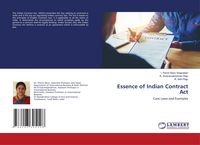 Produktbild: Essence of Indian Contract Act