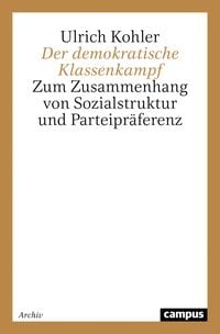 Produktbild: Der demokratische Klassenkampf